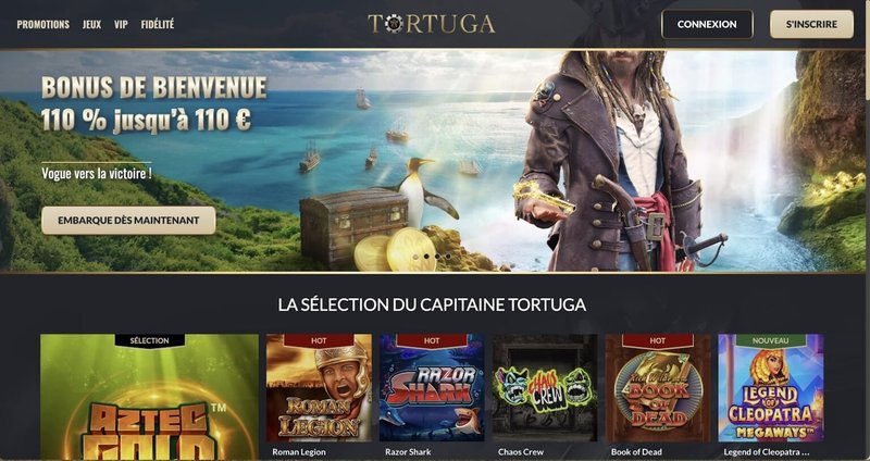 Tortuga casino en ligne à France Tortuga casino en ligne à France